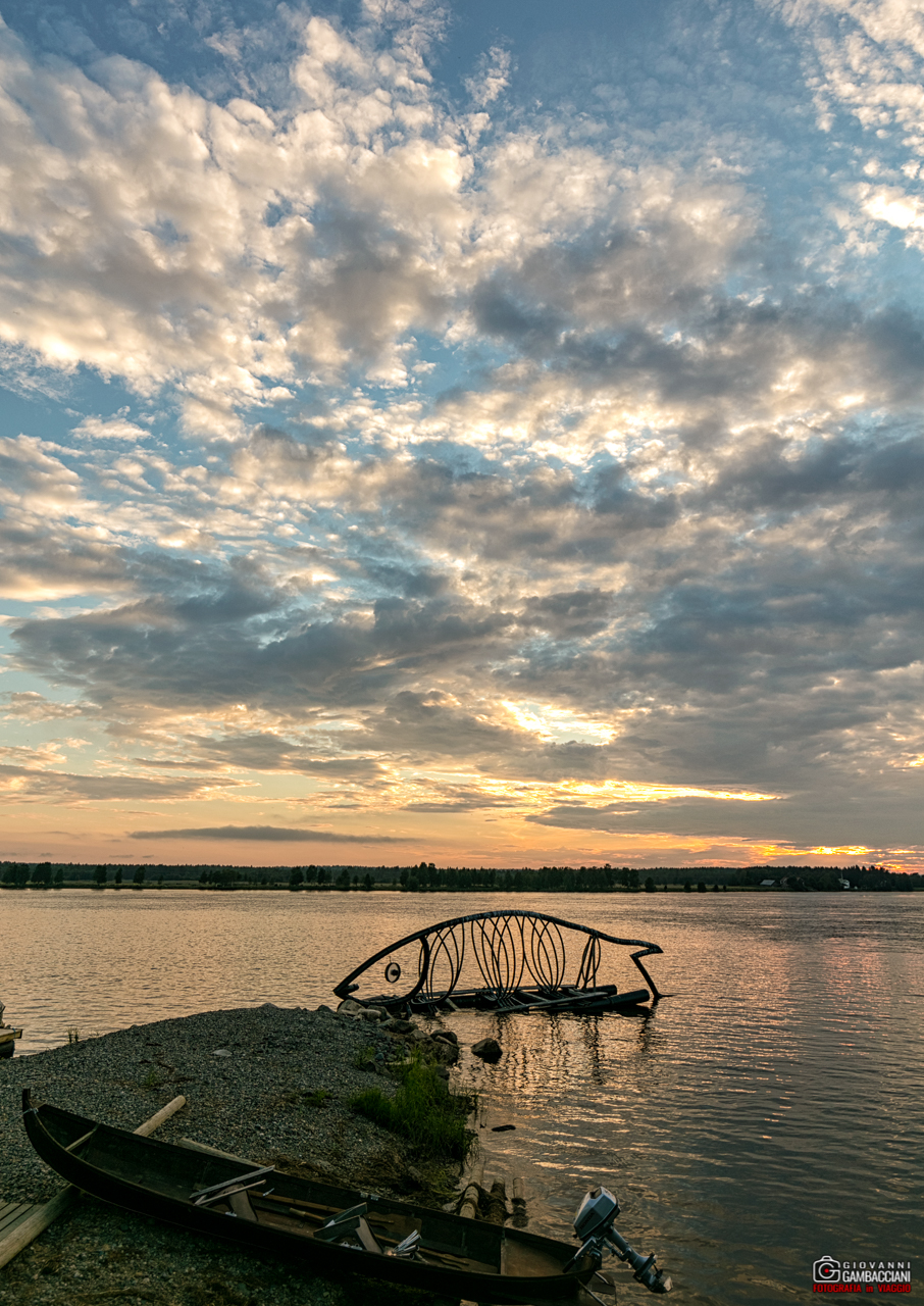Visit a historic fishing village in Lapland