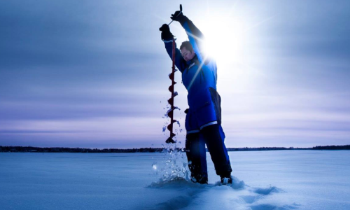 a day on (and into) ice